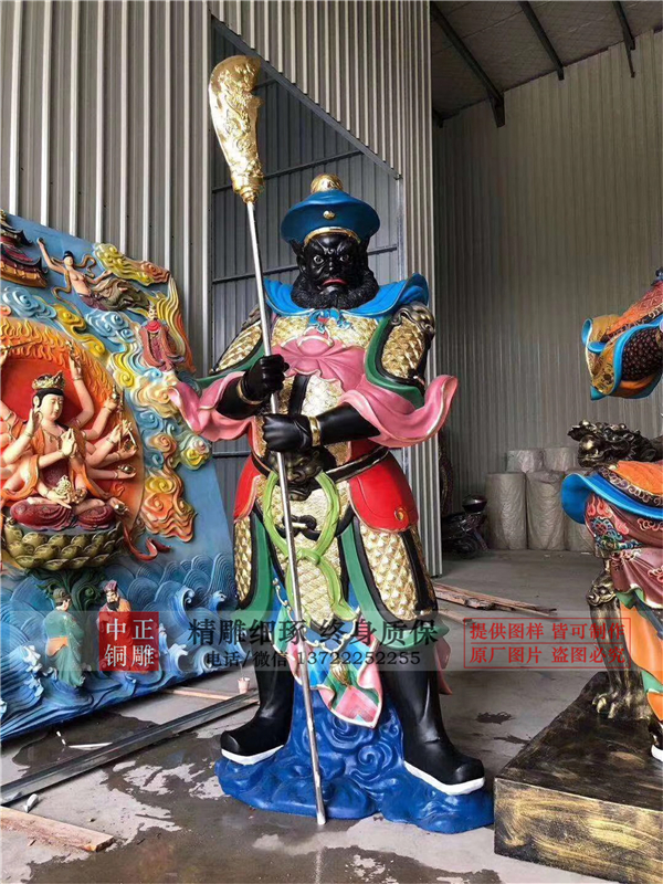 加工彩繪銅關(guān)公.jpg 加工彩繪銅關(guān)公.jpg