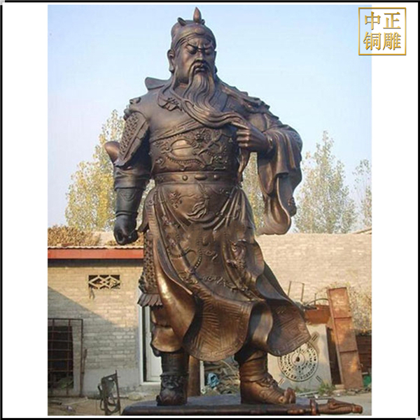 捋胡子銅關公像雕塑.jpg 捋胡子銅關公像雕塑.jpg